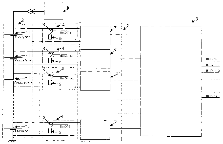 A single figure which represents the drawing illustrating the invention.